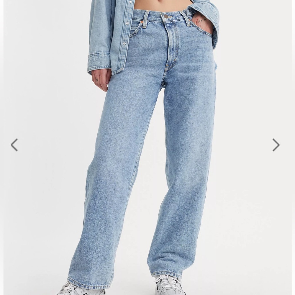 Levi's Women's Dad Jeans Light Wash